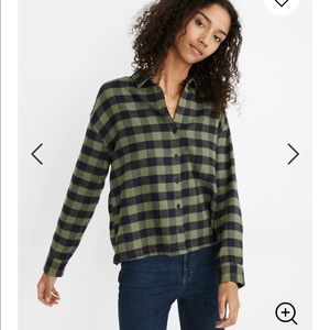 Madewell Flannel Sunday Shirt in Buffalo Check